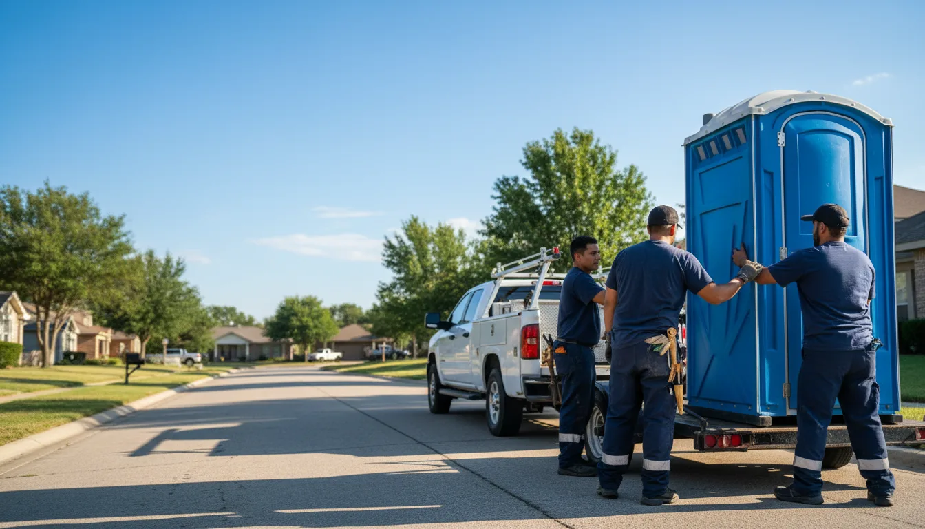 Portable Toilet Rental in Gilbert, AR near me